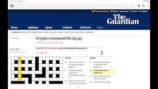 Guardian Cryptic Crossword Friday 9 August 2025 [upl. by Latashia]