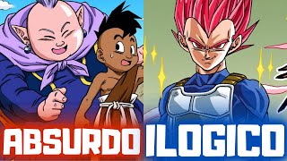 LAS 5 CONTRADICCIONES MAS GRANDES DE DRAGON BALL SUPER  MANGA DBS  ANIME DBS [upl. by Hbaruas]