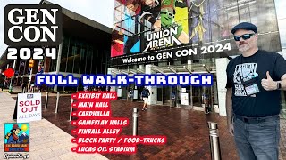 Gen Con 2024 FULL WALKTHRU gencon2024 GenCon [upl. by Ybba]