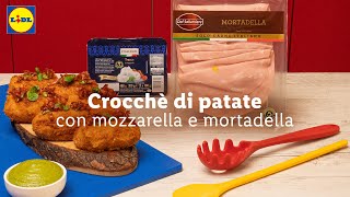 Crocchè di patate  Chef in Camicia  Lidl Italia [upl. by Alegna]