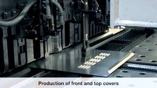 Triax Systems  From steel sheet to enclosure extended version [upl. by Enehs934]