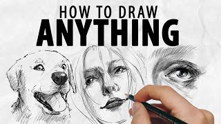 HOW TO DRAW ANYTHING No clickbait  Drawlikeasir [upl. by Carny934]