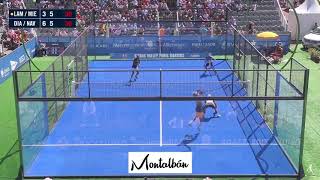 Paquito Navarro rompe cristal de padel en Lisboa [upl. by Soule]