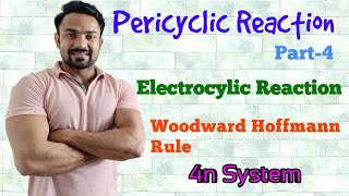 Pericyclic ReactionElectrocyclic ReactionWoodward Hoffmann correlation diagram [upl. by Nyliuqcaj]