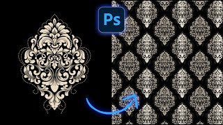 Create Patterns in Photoshop  Pattern Preview [upl. by Schaffel]