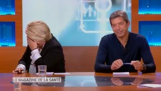 Fou rire général au Magazine de la Santé avec Thierry Lhermitte  France 5 [upl. by Flann]