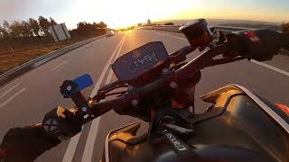 KTM Duke 890R FULL SEND POV Akrapovic Full Exhaust [upl. by Onileba]