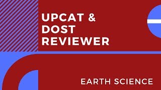 UPCAT amp DOST Examination Reviewer EARTH SCIENCE [upl. by Acinej]