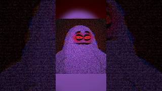 Is Grimace Evil 🤔😱 grimaceshake mcdonalds funny halloween memes viralshorts [upl. by Loziram]