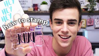 How To Stamp  Stamping Tips And Tricks [upl. by Ziegler453]