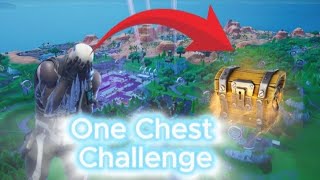 one chest challenge fortnite [upl. by Atinrev]