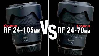 Canon RF 24105mm vs RF 2470mm – Review and Comparison [upl. by Ecirahs]