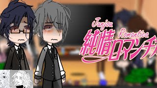 Junjou romantica react to misaki is mikeyoriginal a bit of Mitake spoiler mangaNO PART 2 XD [upl. by Arinay]