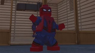 LEGO Marvels Avengers DLC  SpiderMan Civil War Free Roam Gameplay [upl. by Irec927]