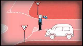 Pedestrians and roundabouts [upl. by Adrahc]