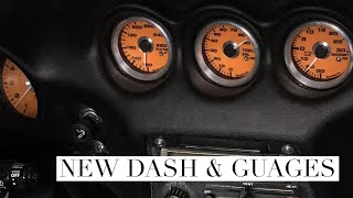 1jz 240Z gets New dash and speedhut gauges  Episode 1 [upl. by Rother431]