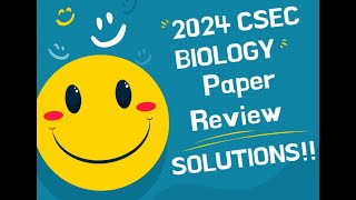 CSEC BIOLOGY MAY 2024 REVIEW WITH SOLUTIONS [upl. by Japha220]