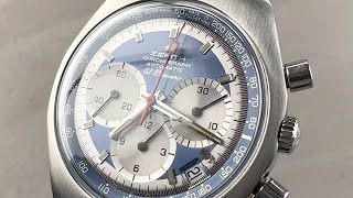 Zenith El Primero Chronograph A788 Vintage Watch Zenith Watch Review [upl. by Anehsak]