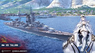 World of Warships Replay Tallinn Mobbing ist Programm [upl. by Demetra]