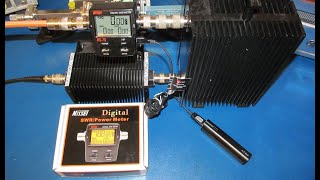 Modified NISSEI RS70 Digital SWRPower Meter [upl. by Adnarahs207]