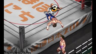 デヴィット vs ロビンソン（ファイプロワールド／PS4版） FIRE PRO WRESTLING WORLD [upl. by Prowel]