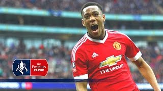 All Goals  Manchester Uniteds Road to 2016 Emirates FA Cup Final  Goals amp Highlights [upl. by Eizzik]