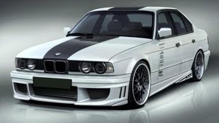 BMW 5Series E34  Tuning  Body kits [upl. by Ashlee]