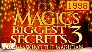 Magics Biggest Secrets Finally Revealed 3  1998 FOX Full Special with Original Commercials [upl. by Stratton989]