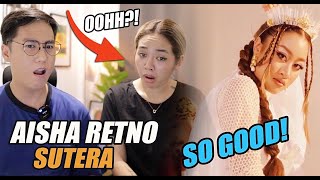 AISHA RETNO  SUTERA OFFICIAL MUSIC VIDEO  SINGER REACTION [upl. by Dita889]