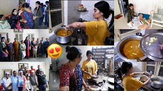 🫣25 Lokancha jevan me kasa banavla asel🥰Maza sasarmaher baghaychaykitchenvlog [upl. by Etnaihc]