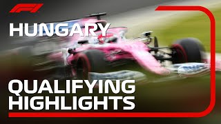 2020 Hungarian Grand Prix Qualifying Highlights [upl. by Anitsugua]