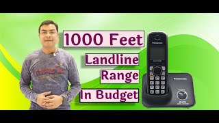 Panasonic Cordless Phone  Panasonic KX TG3711SX Cordless Landline Phone  Best landline phone home [upl. by Barbara-Anne]