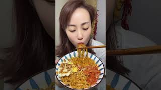 Eat Noodles 🍜🍜mukbang noodles yummyfood [upl. by Adnopoz]