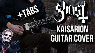 Ghost  Kaisarion Full song guitar cover  Screen Tabs [upl. by Sverre]