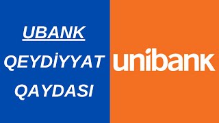 Ubank qeydiyyatdan kecmek unibankunibank qeydiyyat qaydasiubank qeydiyyatdan kecmek [upl. by Yesiad]