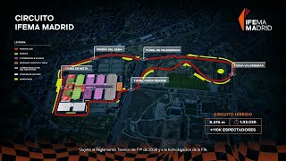 Así será el circuito de la Fórmula 1 en Madrid [upl. by Cyril209]