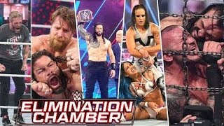 WWE Elimination Chamber 2021 Full Highlights HD  WWE Elimination Chamber Full Highlights 2212021 [upl. by Ahsemit]