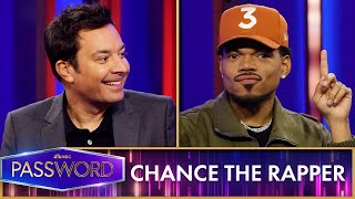 Chance the Rapper and Jimmy Fallon Play a Spooky Round of Password [upl. by Essyla]