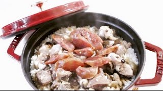 魏太太廚房：排骨臘腸煲仔飯 ♡ Pork Ribs and Sausage with Rice in Claypot [upl. by Jaimie3]