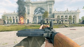 Enlisted Gameplay  Lehrter Bahnhof West  Battle of Berlin 1440p 60FPS No Commentary [upl. by Odlanyar]