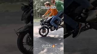 Xtreme 125r Stoppie🔥 xtreme125r viral shortsviral motovlog [upl. by Temhem286]