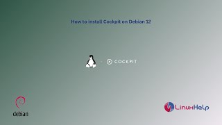 How to install Cockpit on Debian 12 [upl. by Ahtael]