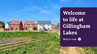 Taylor Wimpey  Welcome to life at Gillingham Lakes [upl. by Alleras42]