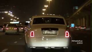 Rolls Royce Phantom on the Highway [upl. by Llerdnod]