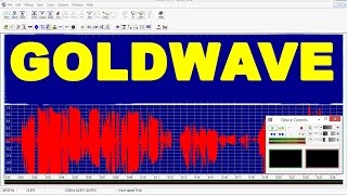 How to Use Goldwave Sound Recording and Editing 12 [upl. by Olimpia]