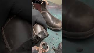 Blundstone boots resole arlonthecobbler [upl. by Pinzler522]