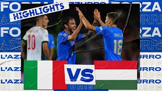 Highlights ItaliaUngheria 21 7 giugno 2022 [upl. by Ridinger]