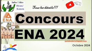 Concours ENA 2024  Les Clés de la Réussite Pièces à Fournir pour Se Démarquer et Secrets d’Experts [upl. by Egiaf]