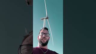 Turbina Eólica PE Mourisca  Viseu fypシ゚ time fypシ゚viral foryou fyp wind viseu windturbine [upl. by Draned]