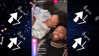 Megan Thee Stallion answers some questions from the hotties LIVE  Featuring Kellon Deryck [upl. by Capriola]